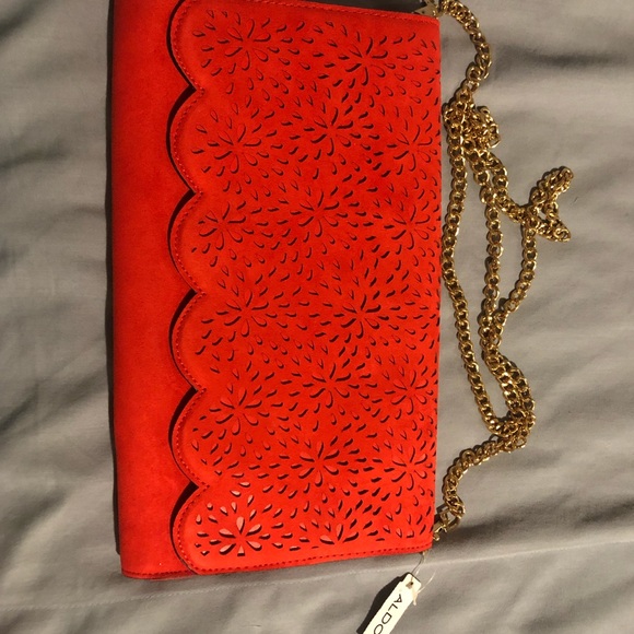 Beautiful! Red Aldo Clutch - Picture 2 of 3